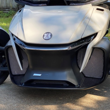 Spyderpops stainless steel KOTT Grilles for 2020+ Can-Am Spyder RT | SPY-412 | Lamonster Garage