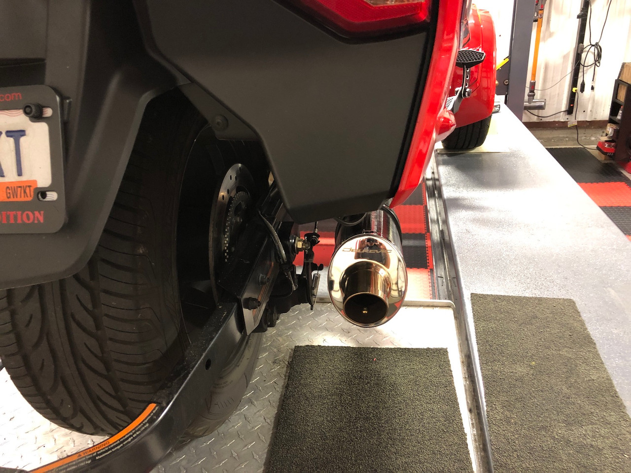 Lamonster® IPS™ Performance Exhaust Pipe / Can Am® Spyder F3-T & F3-LTD 2016 - 2022 (Carbon) (LG-8018-200-CF) - Lamonster Garage®