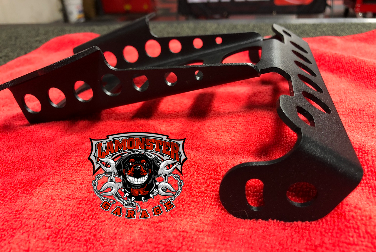 Triumph Rocket 3 License Plate Bracket for OEM Lights 2020+ | LG-1212 | Lamonster Garage