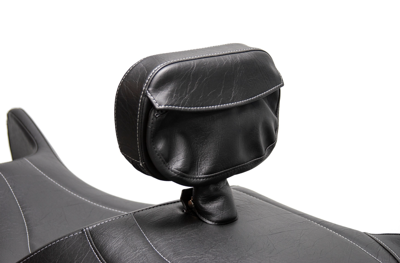 Standard All Black Seat, With Driver Backrest (BLACK)