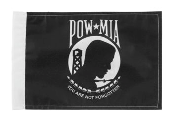 6x9 Motorcycle Flags for 3/8 in. Flag Poles | LGA-4050-POW | Lamonster Garage