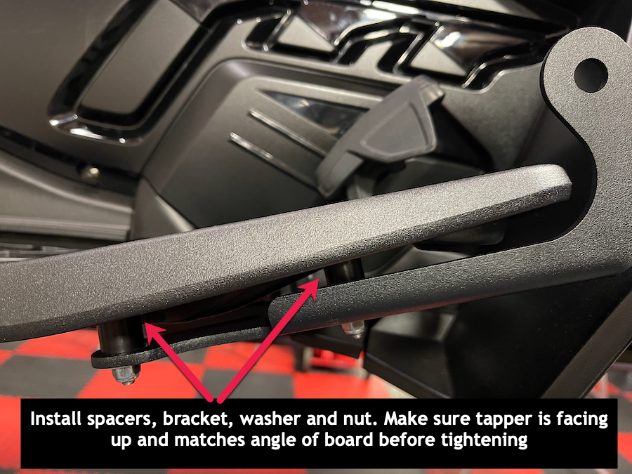 Lamonster Centerline highway peg kit for 2020+ Can-Am Spyder RT | LG-1102-1076B | Lamonster Garage