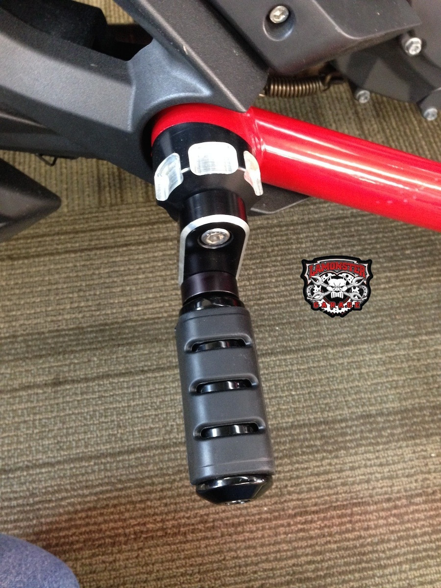 CanAm Spyder F3 Stock Caps Third Peg by Lamonster