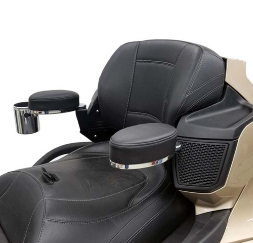 RIVCO - ADJUSTABLE PASSENGER ARMRESTS FOR CAN-AM® SPYDER RT 2018 - 2019 ( CA094V2 ) - Lamonster Garage