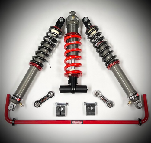 Elka Stage 2 front and rear suspension package with Lamonster sway bar for Can-Am Spyder F3-T | ELKA-70012-70016-1109) - Lamonster Garage
