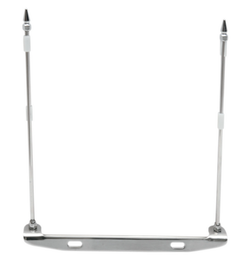 RIVCO License Plate Double Flag Holder | FH100 | Lamonster Garage