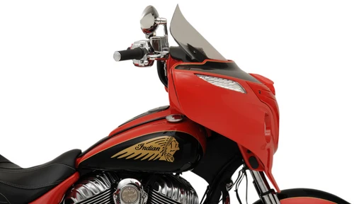 Flare Indian Windshield - Tall - Clear - Chieftain - Roadmaster (14") (KW-2312-0479) | Lamonster Garage