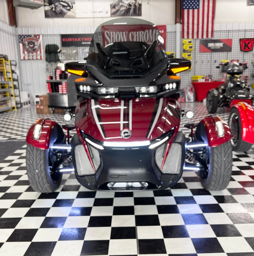 Lamonster Vision A-arm LED Lights with Amber Blinker (2019+ F3 Models)(2020+ RT) (LG-3082) | Lamonster Garage