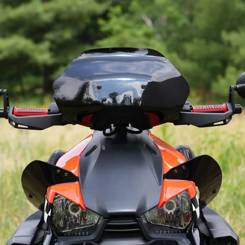 COVERT WINDSHIELD CAN-AM RYKER - BLACK | SC-20-403DT | Lamonster Garage