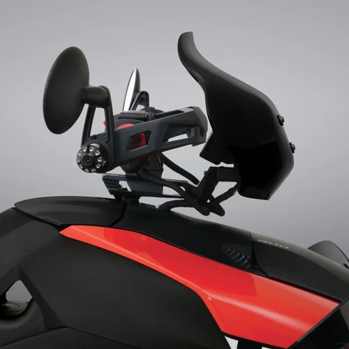 COVERT WINDSHIELD CAN-AM RYKER - BLACK | SC-20-403DT | Lamonster Garage