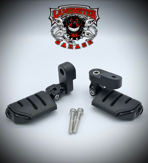 Can-Am Spyder F3 third peg with Dually flip-up pegs | LG-1060-7573-7562 | Lamonster Garage