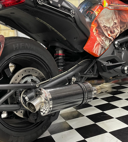 Lamonster® IPS™ Carbon Slip-On Exhaust Pipe for Can-Am Spyder F3 & F3-S 2015+ | LG-8020 | Lamonster Garage
