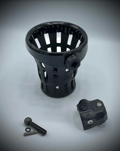 CIRO Big Ass Drink Holder with Lamonster Top Cuff for Can-Am Spyder F3 2015–2023 & RT 2020–2023 | LG-1037-55009 | Lamonster Garage
(RT Models 2020 - 2023) (F3 Models 2015 - 2023)