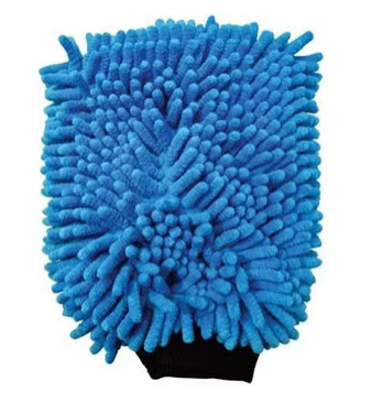 Black Dymond microfiber motorcycle and car wash mitt | LG-5012 | Lamonster Garage