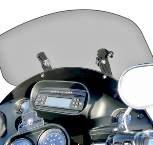 Adjustable Windshield System for Harley Davidson Road Glide (1998 - 2013) (LG-9909) - Lamonster Garage®