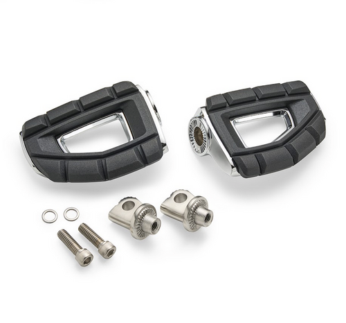 CIRO Chicane Footrests for Harley-Davidson 1/2" Clevis Mounts  Chrome or Black | 61600 | Lamonster Garage
CHROME