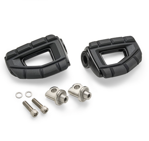 CIRO Chicane Footrests for Harley-Davidson 1/2" Clevis Mounts  Chrome or Black | 61620 | Lamonster Garage
BLACK