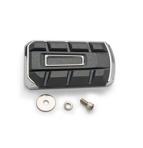 CIRO® Chicane™ Brake Pedal Pad for Harley-Davidson Touring, Softail, Dyna & Trike Models | 61500 | Lamonster Garage
Chrome