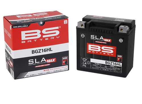 BS BATTERY - SLA MAX Factory- Activated AGM Maintenance-Free Battery / Can Am Ryker (300932 / 2113-0936) - Lamonster Garage