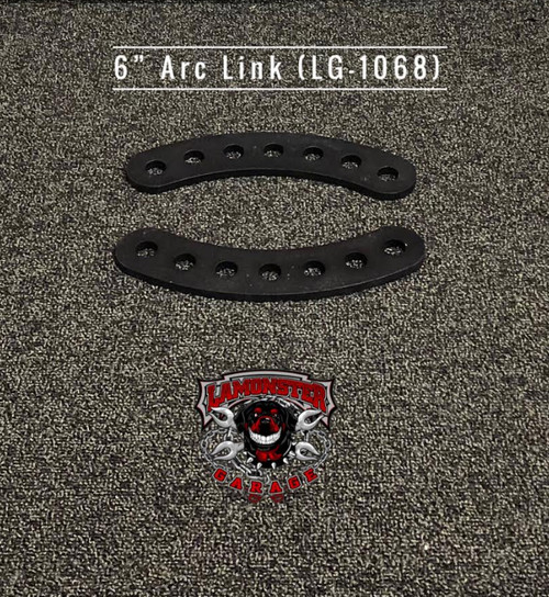 Lamonster® 6" Arc Links for Can-Am Spyder Highway Brackets | LG-1068 | Lamonster Garage
Will work with all Lamonster Hwy Brackets.