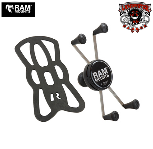  RAM®  Universal X-Grip® Large Phone/Phablet Cradle with 1" Ball (RAM-UN10B) - Lamonster Garage