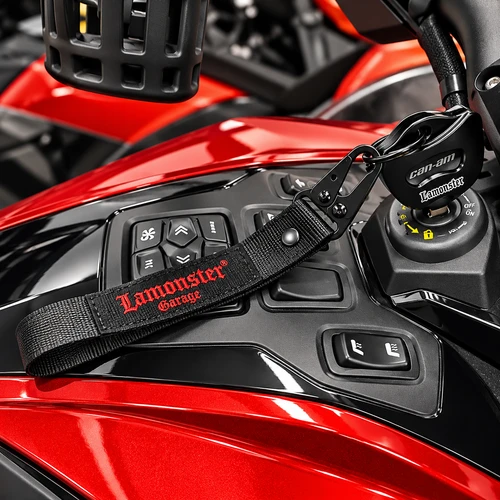 Lamonster aluminum key cover for Can-Am Spyder 2008 to 2024 | LG-2091 | Lamonster Garage