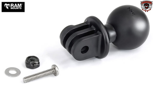 RAM® Custom GoPro Hero Adapter 1" Ball (RAM-219142) - Lamonster  Garage