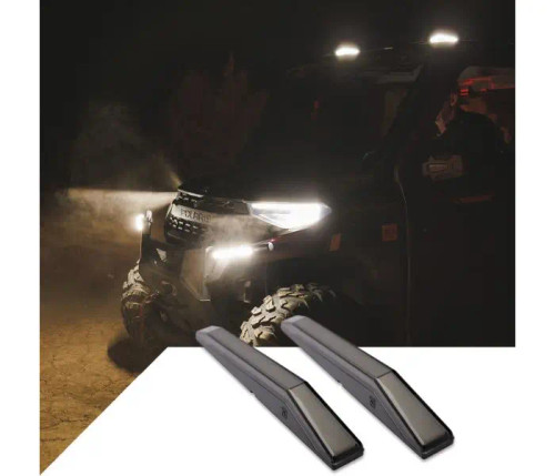 RAVEK Apex Lights Amber - Pulse Power - Ranger '19+, RZR '24+, General, Xpedition (White / Amber) (RAVEK-64-105S | 64-105A) - Lamonster Garage