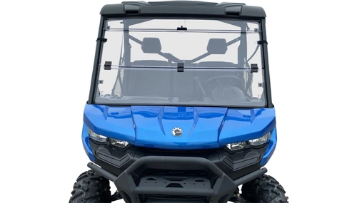 MOOSE OFFROAD Deluxe Full Folding Windshield for Can-Am Defender | 2317-0511 | Lamonster Garage