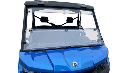 Deluxe Full Folding Windshield - Can Am Defender ( 2317-0511 ) - Lamonster Garage