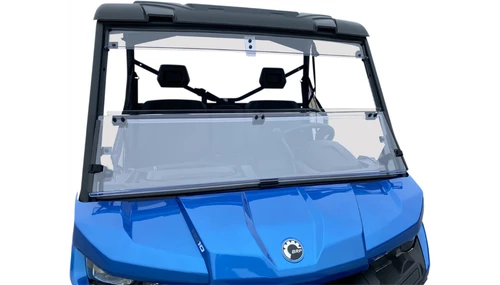 MOOSE OFFROAD Deluxe Full Folding Windshield for Can-Am Defender | 2317-0511 | Lamonster Garage