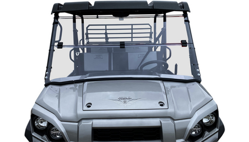 Deluxe Full Folding Windshield - Kawasaki Mule ( 2317-0512 ) - Lamonster Garage