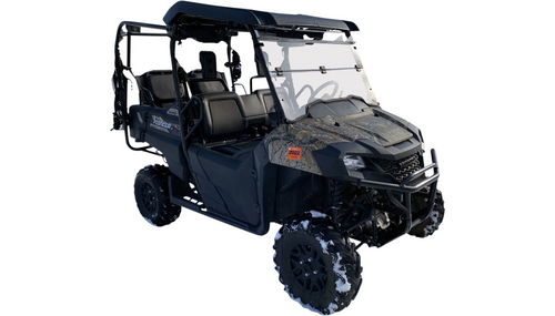 Deluxe Full Folding Windshield - Pioneer 700 ( 23170525 ) - Lamonster Garage