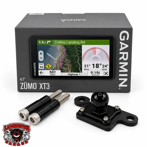 Garmin zūmo XT3 Motorcycle GPS with Spyder Ball Mount | Lamonster Garage
010-03862-00-1086