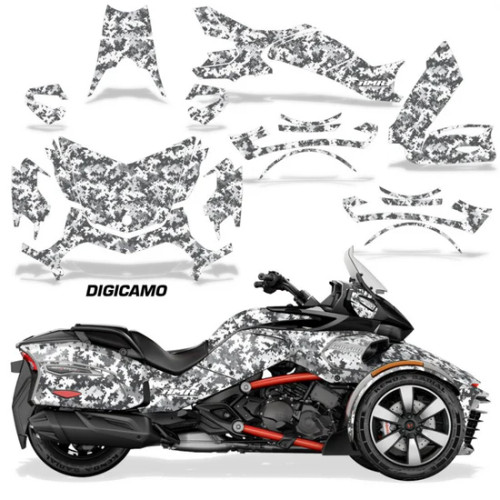 AMR Racing Graphics - 2016 - 2026 Can Am F3-T Spyder Graphic Kit - Lamonster Garage
DIGICAMO