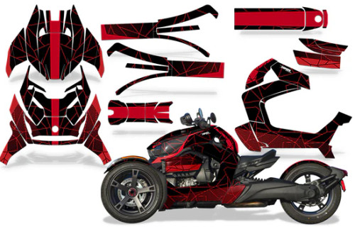 AMR Racing Graphics - 2019-2026 Can Am BRP Ryker Graphic Kit - Lamonster Garage