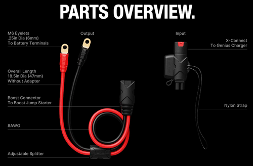 NOCO - Boost X-Connect Adapter (GBC007) - Lamonster Garage