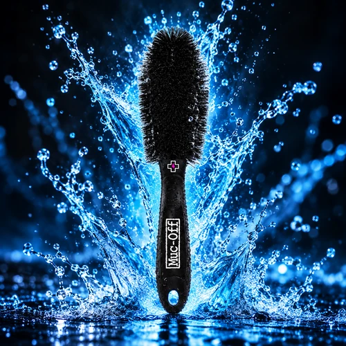 Muc-Off Wheel and Component Brush for motorcycle rims and spokes | 371 / 3704-0310 | Lamonster Garage