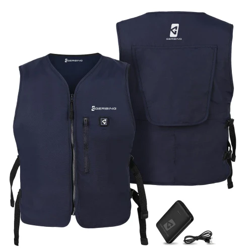Gerbing 5V Touch Button Circulatory Cooling Vest with rechargeable battery | GER-CV-5V-N-OS | Lamonster Garage