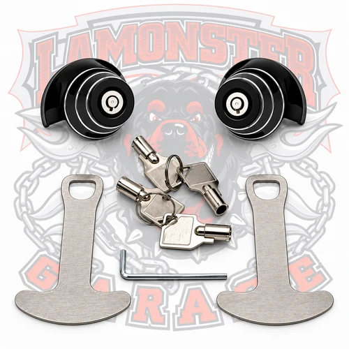 Lamonster Accent Cut helmet lock pair for 2025+ Can-Am Canyon | Lamonster Garage