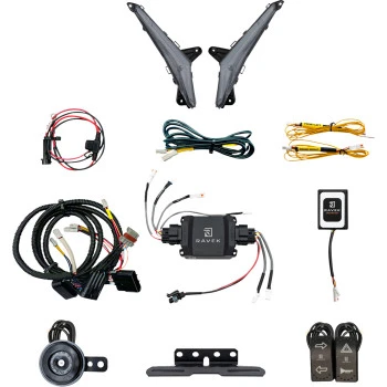 RAVEK | Turn Signal Kit - Signature - Gen3 Speakeasy - Fang - Can-Am Maverick R - Rockers | 65-703SRF | Lamonster Garage