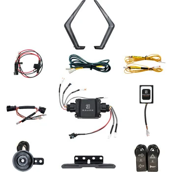 RAVEK Turn Signal Kit - Signature - Gen3 Speakeasy - Fang - Polaris RZR Pro XP/R - Rockers | 64-507SRF | Lamonster Garage