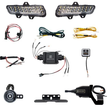 RAVEK Turn Signal Kit - Gen3 Speakeasy - Polaris Ranger XP 1000 - Lever | 64-1008SLA | Lamonster Garage