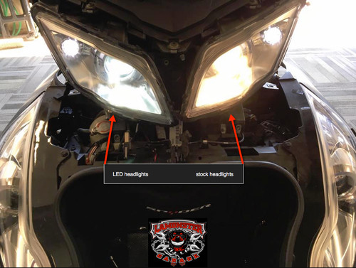 Can-Am Spyder RT LED Headlight & Fog Light Combo Kit | LG-9005-3004 | Lamonster Garage