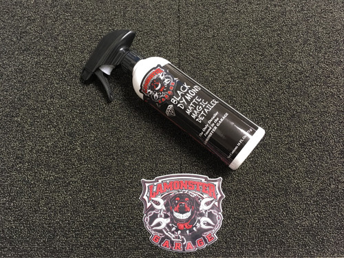 Black Dymond Matte Magic motorcycle detailer for matte finish paint | LG5003 | Lamonster Garage