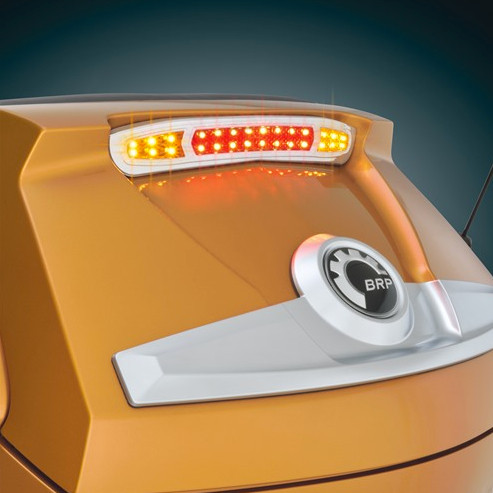 Show Chrome® Trunk Mounted Run, Brake & Turn Signal LED Light Kit for the Can-Am Spyder RT (2010-19)(41-172)(Optional Lamonster plug & play kit) - Lamonster