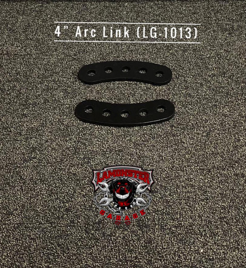 Lamonster® 4" Arc Links for Can-Am Spyder Highway Brackets | LG-1013 | Lamonster Garage
Will work with all Lamonster Hwy Brackets.
