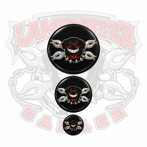 Lamonster Logo Decal Kit for Can-Am Spyder GS/RS/ST/F3 With Top Case | LG-2011 | Lamonster Garage
