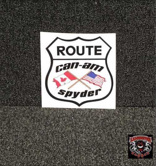 Can-Am Flag Decal (LG-2014)
Lamonster Garage