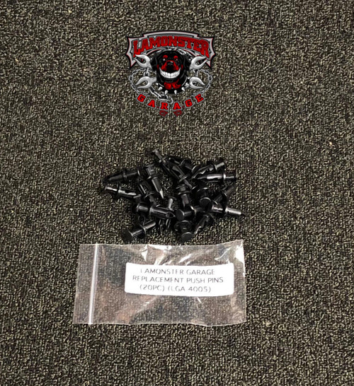 Motorcycle / Can Am Spyder Replacement Push Pins (20pc) (LGA-4005)